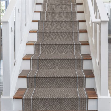 Walton Light Brown Stair Carpet Runners | Runrug
