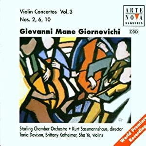 Giornovichi;Violin Concertos: Starling Chamber Orchestra: Amazon.in: Music}