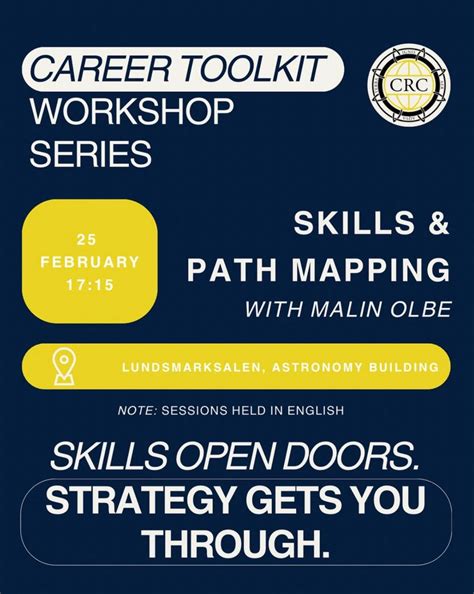 Mapping Skills & Paths with Malin Olbe │ Career Toolkit Workshop Series ...