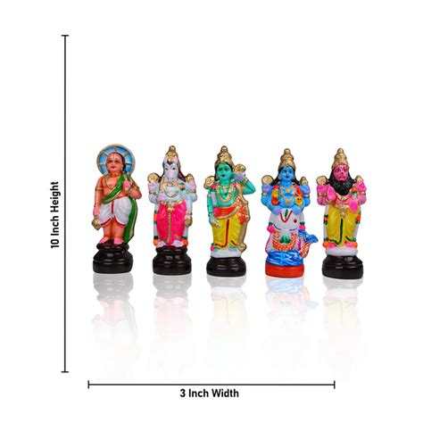 Giri - Dasavatharam Set | Dasavatharam Idols | Clay Doll