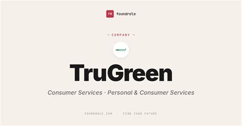 TruGreen Jobs & Careers — Lawn Care Services