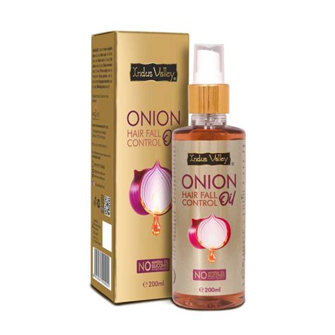 Onion Hair Fall Control Oil – Indus Valley