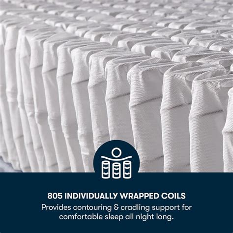 Serta Azure Bay 12-in Firm Full Innerspring Mattress with Boxspring ...