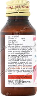 Febrinil 250 MG Suspension (60): Uses, Side Effects, Price & Dosage ...