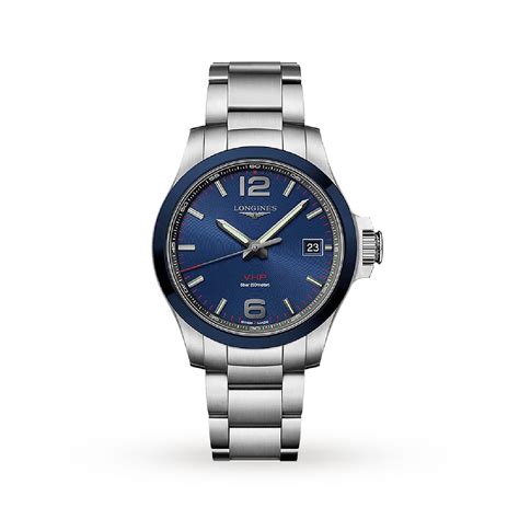 Longines Conquest 41mm Mens Watch L37194966 | Mappin and Webb