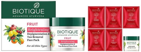 Buy Biotique Bio Party Glow Facial Kit, 65 g And Biotique Bio Fruit ...