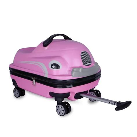 Polo Class Pink Kids Trolley Bag 18 Inch Kids Luggage Bag Price in ...