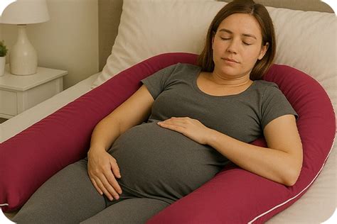 U Shaped Pregnancy Pillow | Maternity Pillow – Sleepsia India Pvt Ltd