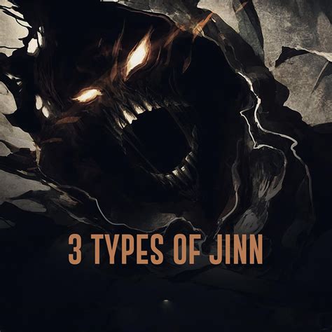 Islamic Motivational Posters |3 Types of Jinn | 12 x 12 inch (Without ...