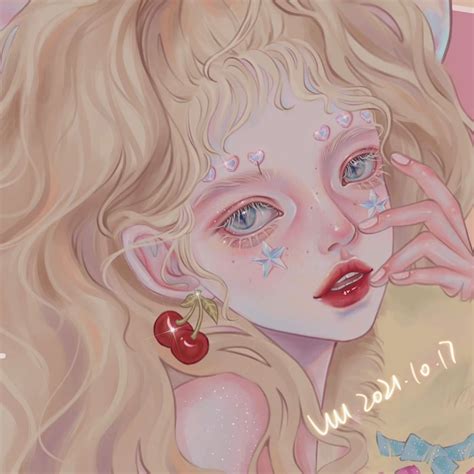 手绘女头 的图像结果