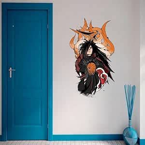 Artistic Decals Naruto Madara Wall Vinyl Decal Top Anime Wall Art ...