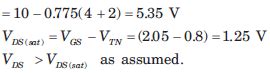 In the circuit shown in fig. the transistor parameters are as follows ...