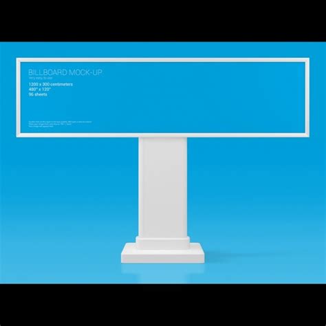 Billboard mock up design | Premium PSD