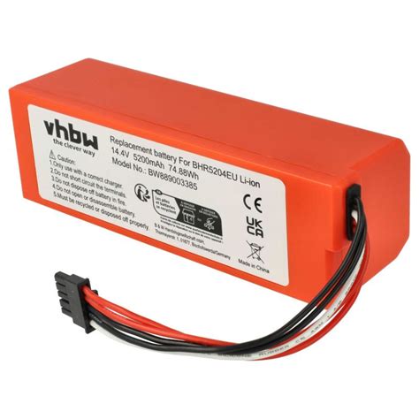 Съвместима батерия за прахосмукачка Xiaomi BYD D099-4S2P – 5200 mAh, 14 ...