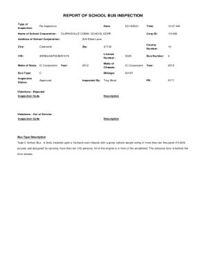 Fillable Online secure in NJ MVCSchool Bus Inspections2022 INDIANA ...