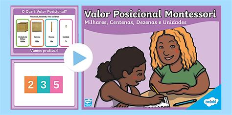 Valor Posicional Montessori- PowerPoint