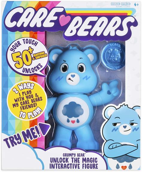 Buy Care Bears Grumpy Bear Interactive Collectible Figure Online at ...