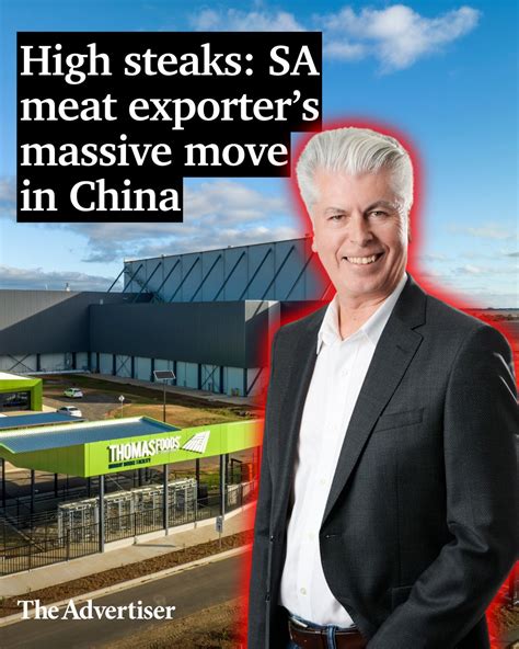 Local meat exporter Thomas Foods International has signed a $60m deal ...