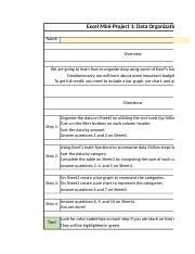 Image result for Mini Project Using Excel