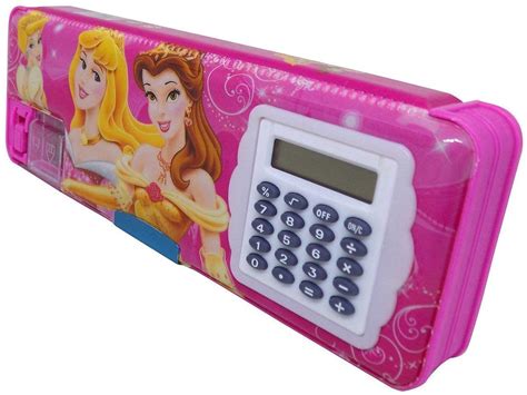 Buy ASU Cartoon Design Pencil Box with Calculator for Kids ...