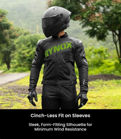 RYNOX DELTA GT JACKET (Black Hi-Viz Green)