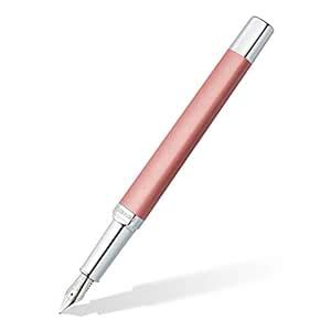 STAEDTLER Triplus 474 F20-3 Fountain Pen 474 F, Colour Radiant Rose ...