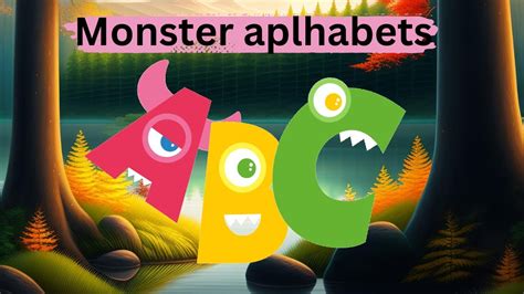 Image result for ABCD Monsters Learning