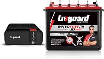 Livguard Inverter & Battery Combo |LGS1000I_IT 2072TT |LGS1000I - 800 ...