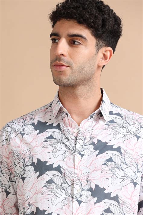 Petal Panorama Print Shirt – Kaapus