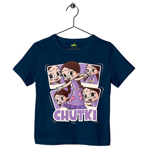 Buy Now Chutki Girls T-shirts 100% Cotton | Green Gold Store