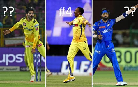 Top 10 greatest IPL all-rounders of all time ft. Ravindra Jadeja ...
