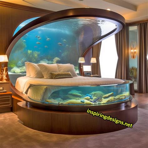 Stunning Aquarium Bed - Sleep with the Fishes in Style