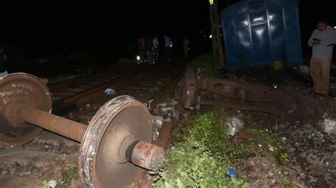 Goods train derails near Bhubaneswar railway station, over 10 express ...