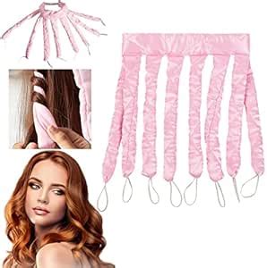 HASTHIP® Heatless Hair Curler,Curling Rod Headband,Ribbon For Long Hair ...