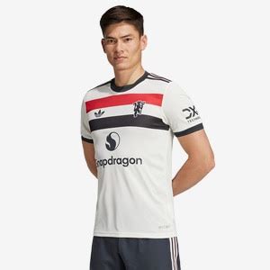 adidas Originals Manchester United Third Shirt - Off White - Mens ...