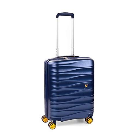 RONCATO Stellar Range Blue Notte Color Hard Cabin Luggage : Amazon.in ...