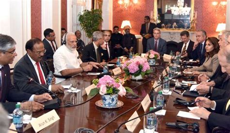 PM Modi interacts with think tanks in Washington