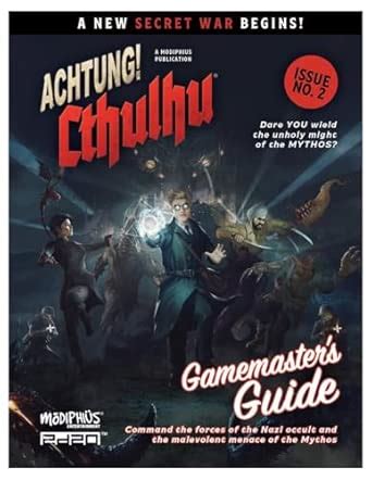 Achtung! Cthulhu 2D20 Gamemaster's Guide : Entertainment, Modiphius ...