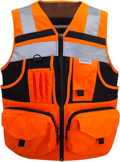 3M Reflective stripes Safety Vest knitted and Oxford | Ubuy India
