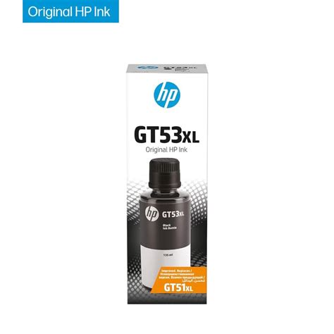 HP GT53XL Original Ink Bottle, Black