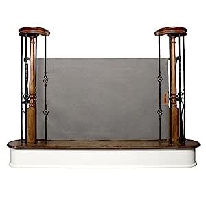 Buy The Stair Barrier Banister to Banister Basic Gate, Grey, Regular ...