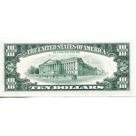 10 Dollar Bill 1995
