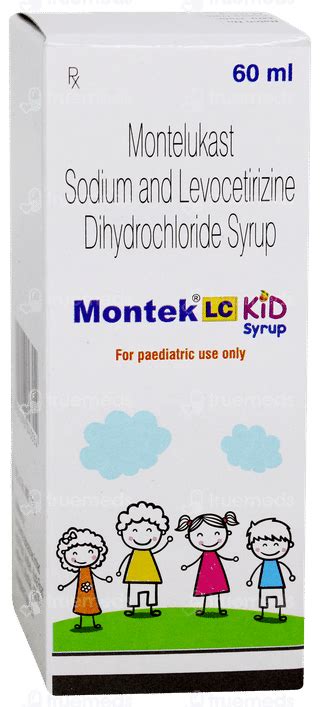 Montek Lc Kid Syrup 60Ml: Uses, Side Effects, Price & Substitutes