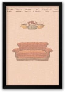 Eureka Designs Central Perk TV Show Inspired Laminated Poster Art ...