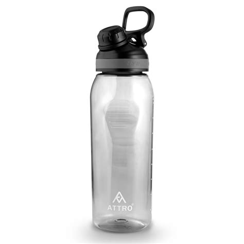 ATTRO Plastic Gym Mate 1 Liter Water Bottle - BPA-Free, Leak-Proof ...