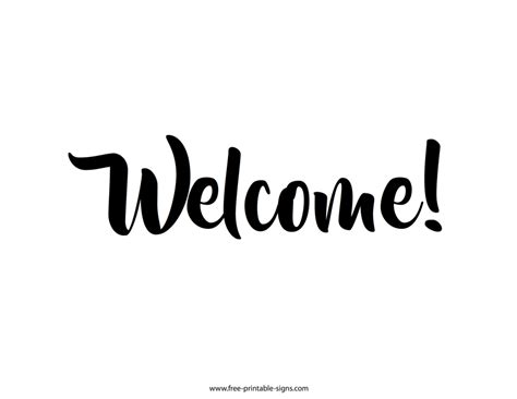 Image result for Welcome Sign