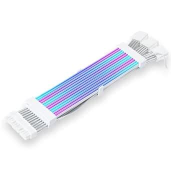 3x8 Pin RGB Cable Extension Pc, 5V 3Pin RGB Power Supply Cables,Four ...