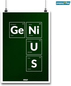 Peppy Stop : Chemistry Poster - Genius - Science Posters 12'' x 18 ...