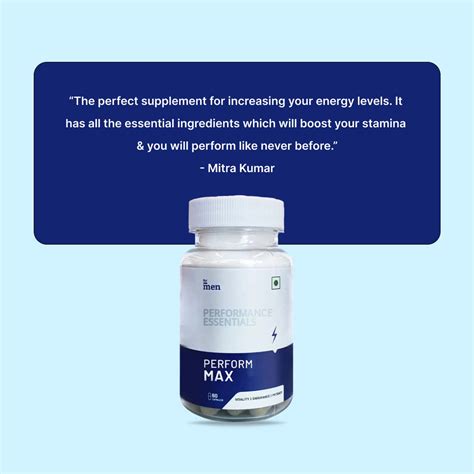 Buy FORMEN PERFORM MAX FOR MEN | BOOSTS PERFORMANCE, VITALITY & STAMINA ...
