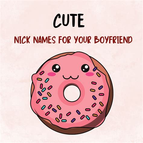 100 Cute Nicknames for Your Boyfriend That Aren’t Babe (Cute, Private, and Not Cringe) - Train ...